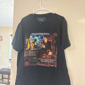 Fright-Rags Vincent Price Reads... Tales of Poe Graphic T-Shirt